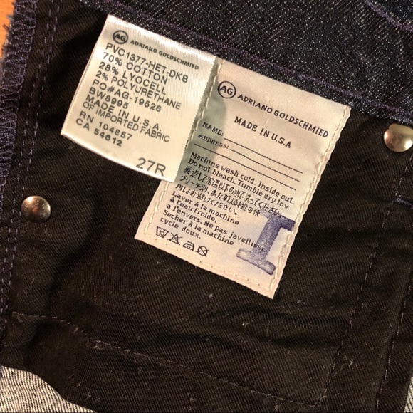 AG Farrah High Rise Skinny Distressed Jeans - Picture 5 of 8